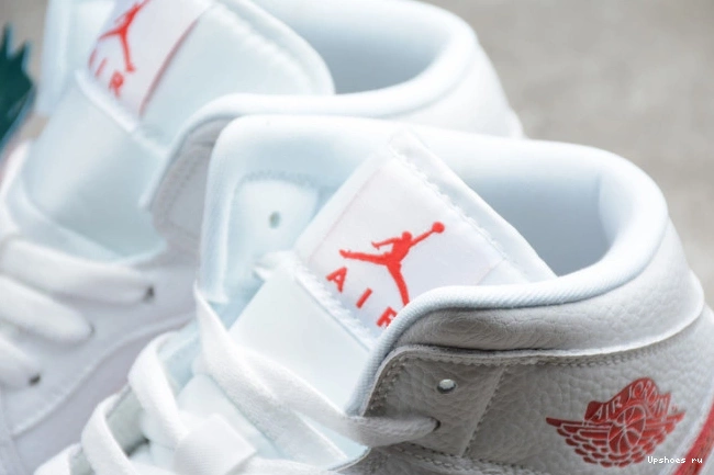 White BQ6472-106 Jordan Red Mid University (W) 1 0401